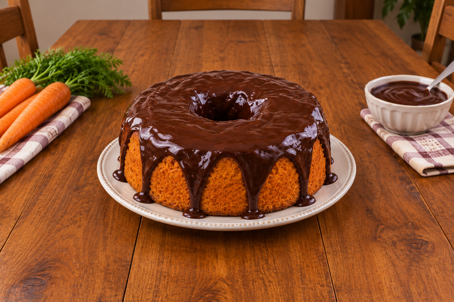 Bolo de Cenoura