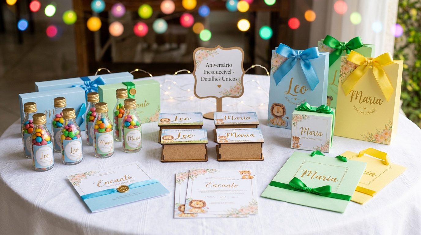 Lembrancinhas para aniversário